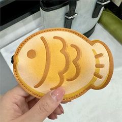 たい焼きキーバッグ大容量車のキーバッグクリエイティブ漫画引き出しキーバッグ女性の車のキーバッグ