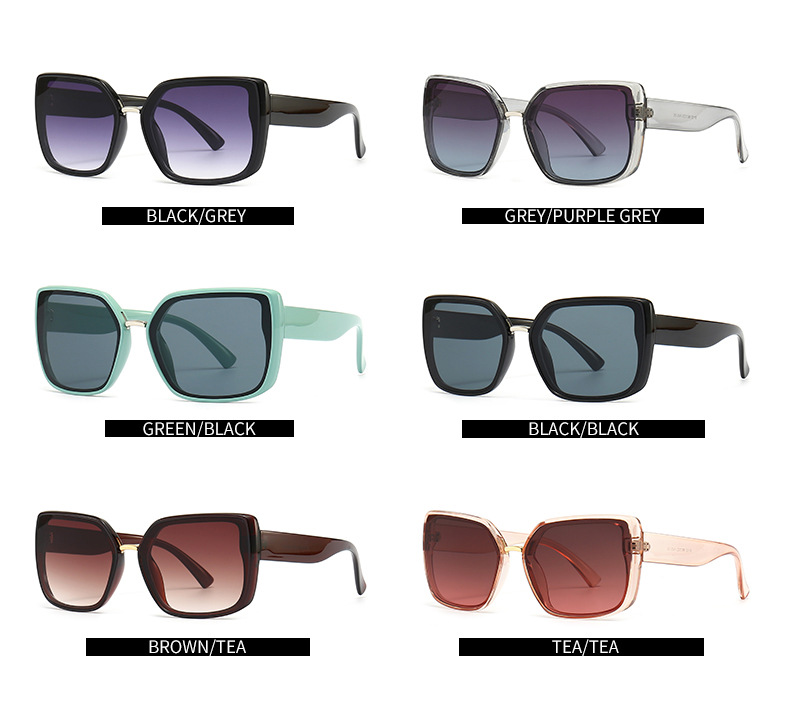 Square Sunglasses For Men Large Frame Retro Modern Style_voghion.com