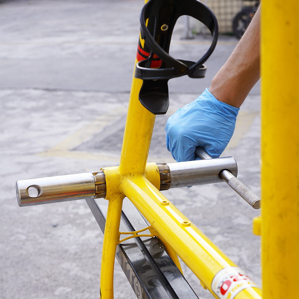 ZTTO bicicleta herramienta de fresado de limpieza de dientes de cinco vías