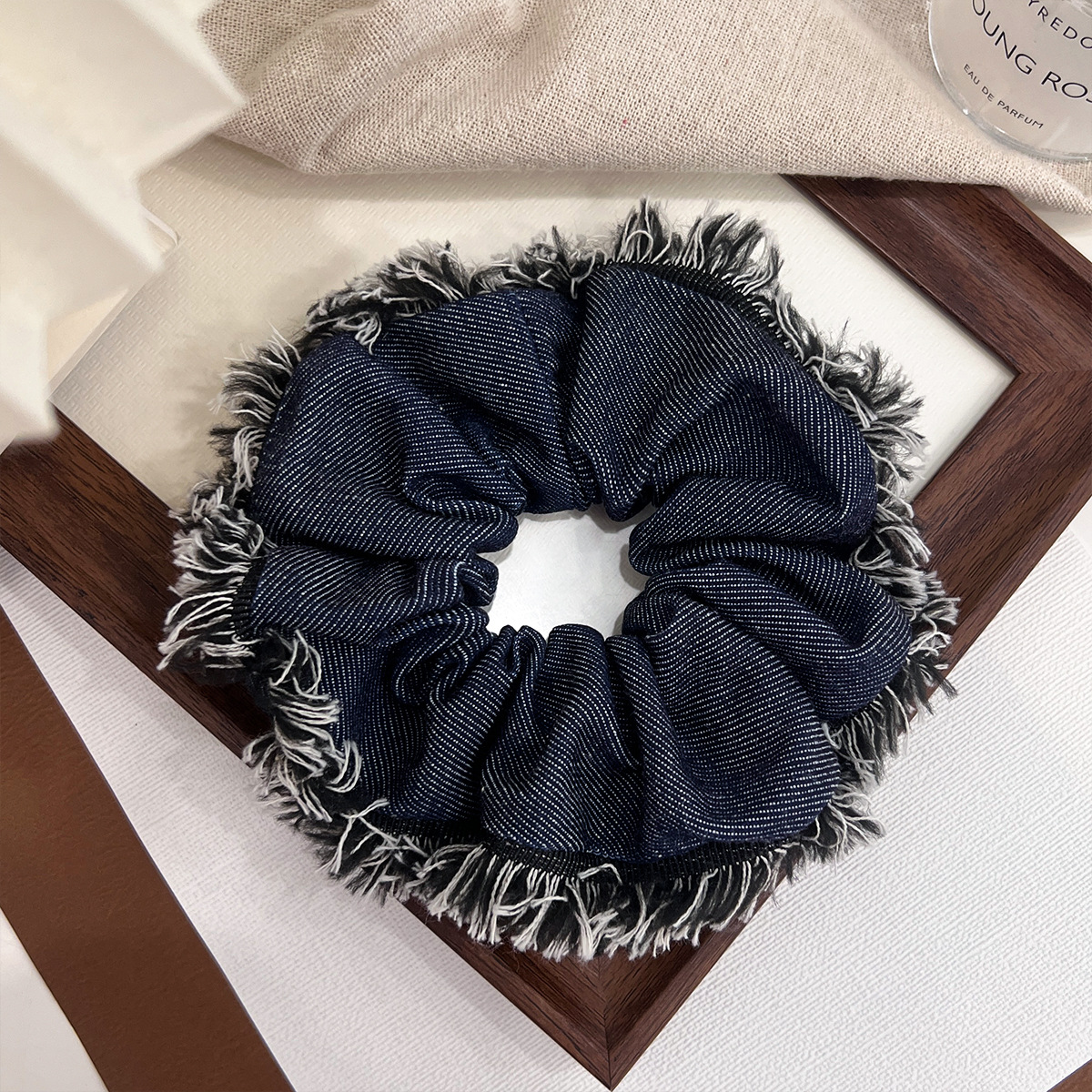Women's Gender Vacation, Classic Style Style Vacation Classic Style Women's Solid Color Cloth Hair Tie