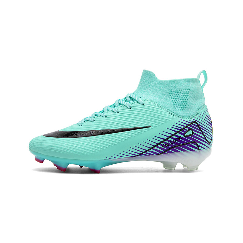 Zapatos de Fútbol de Caña Alta Más Vendidos en Amazon Internacional, para Hombre y Mujer, Zapatos de Fútbol de Entrenamiento y Competición con Tacos Largos para Deportes al Aire Libre para Adultos