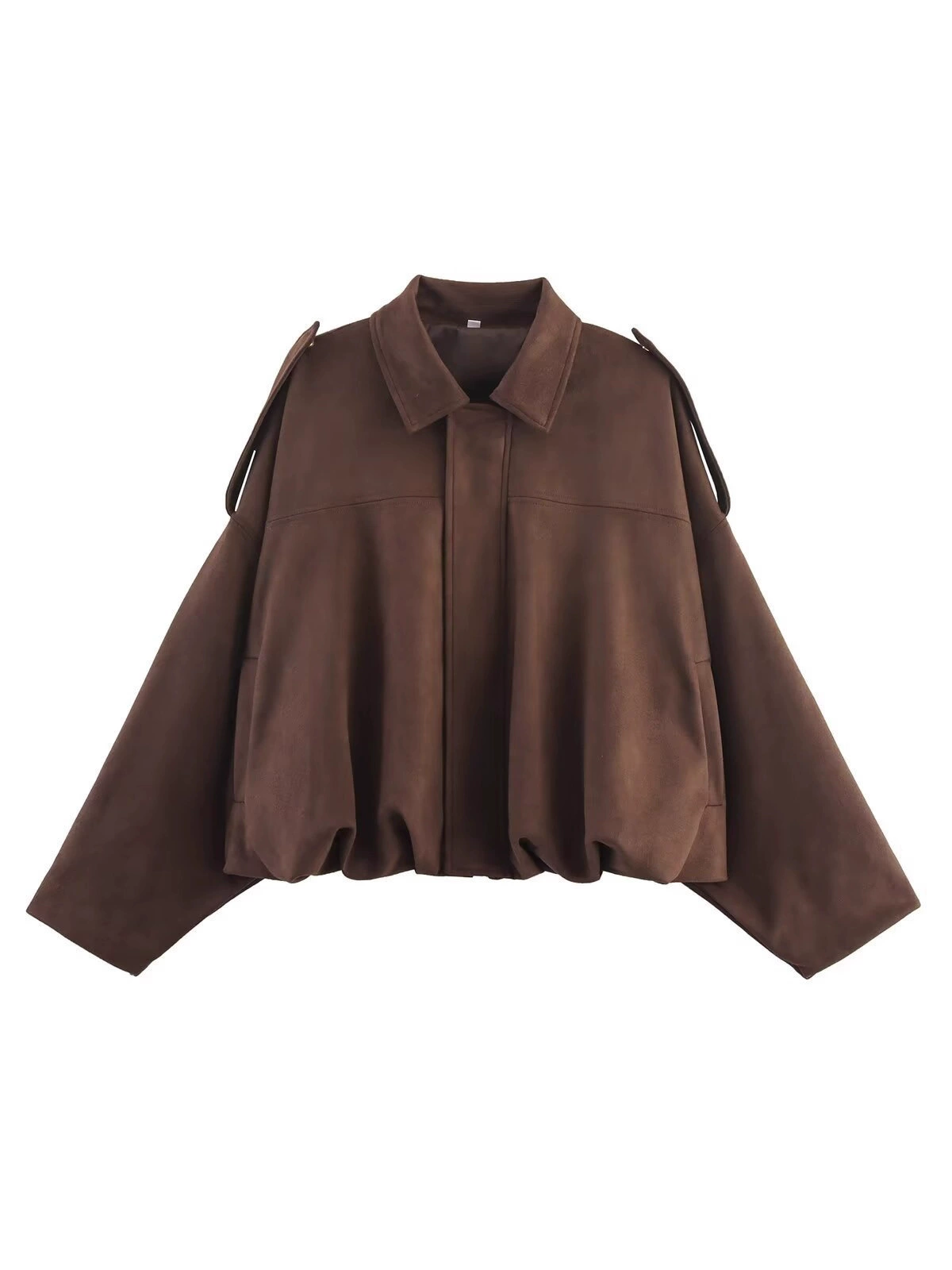 Autumn suede jacket, European style