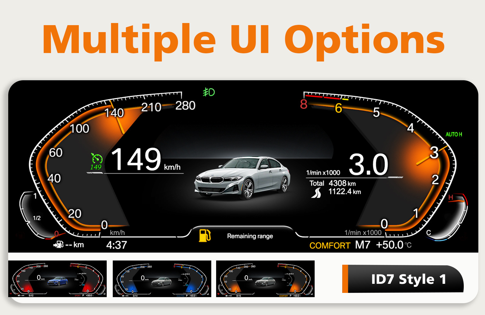 Suitable for Bmw 5 Series F10 F11 F18 F12 F13 Instrument Panel 10-17 Model Car Lcd Instrument Panel