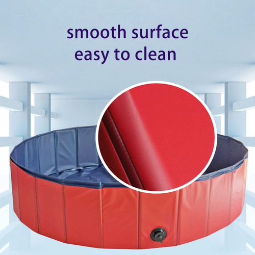 Amazon PVC Pet Pool Foldable Portable Dog Cat Pet Supplies Outdoor Children's Bathtub Bath Basin