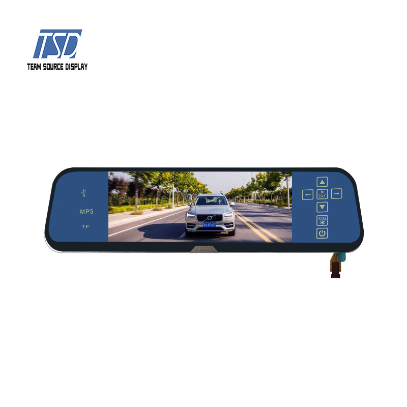 9.2寸车载TFT 1920*384 车载宽温lcd 高度  带IATF16949认证lcd