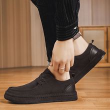 英伦复古豆豆乐福鞋商务休闲皮鞋秋季男鞋时尚百搭高级帅气爸爸鞋