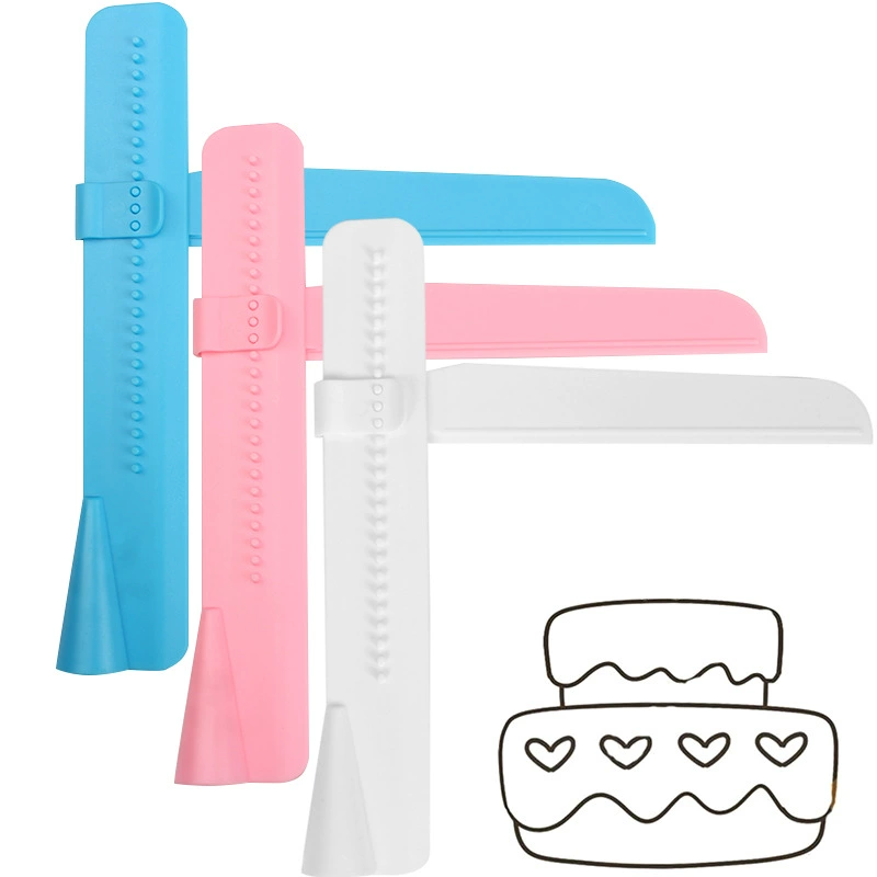 2 шт., регулируемый по высоте шпатель для крема, скребок для крема, инструмент для очистки поверхности торта, инструмент для выпечки