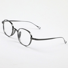 Vintage Pure Titanium Eyeglass Frames in the Same Style as the "Eternal Turtle" — Unisex Myopia Full-Frame Square Glasses with High-Prescription Options