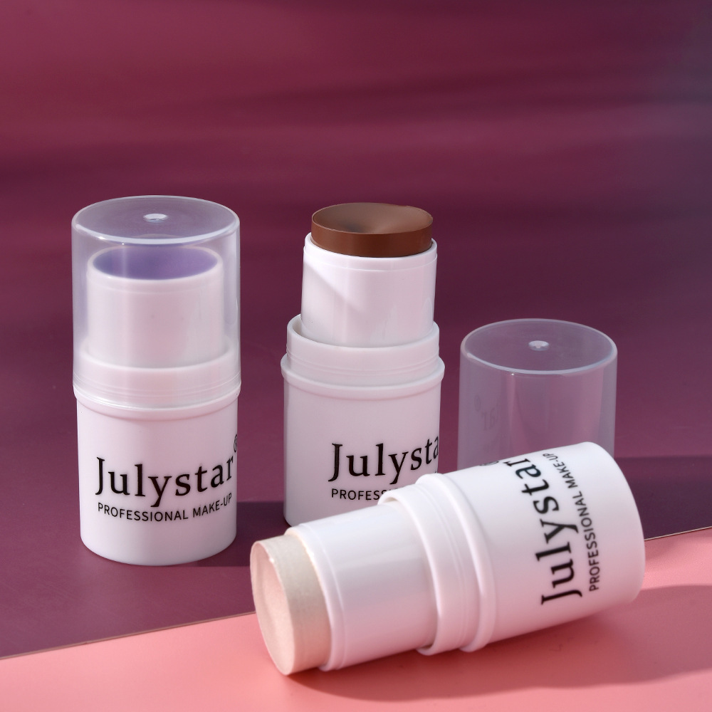 Julystar Single-color matte Contouring Blush Cream, Blush Stick, Six-color High-gloss Brightening Blush wholesale undefined