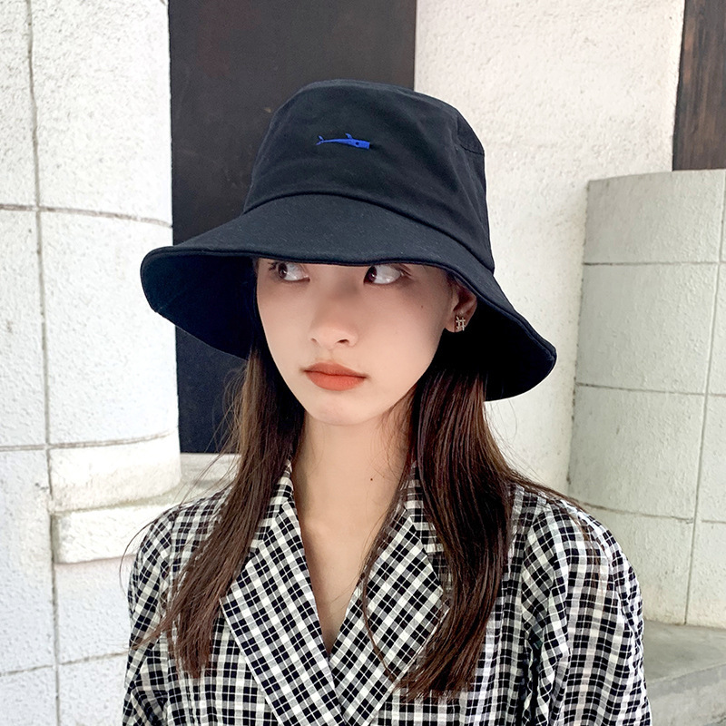 春夏新作フィッシャーマンハット、夏用日よけ帽子、日焼け止め、顔を覆う万能和風盆地帽子、痩身、つばの大きな帽子、女性用|undefined