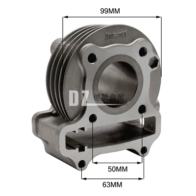 50CC Set Cylinder Piston – Cylinder and parts