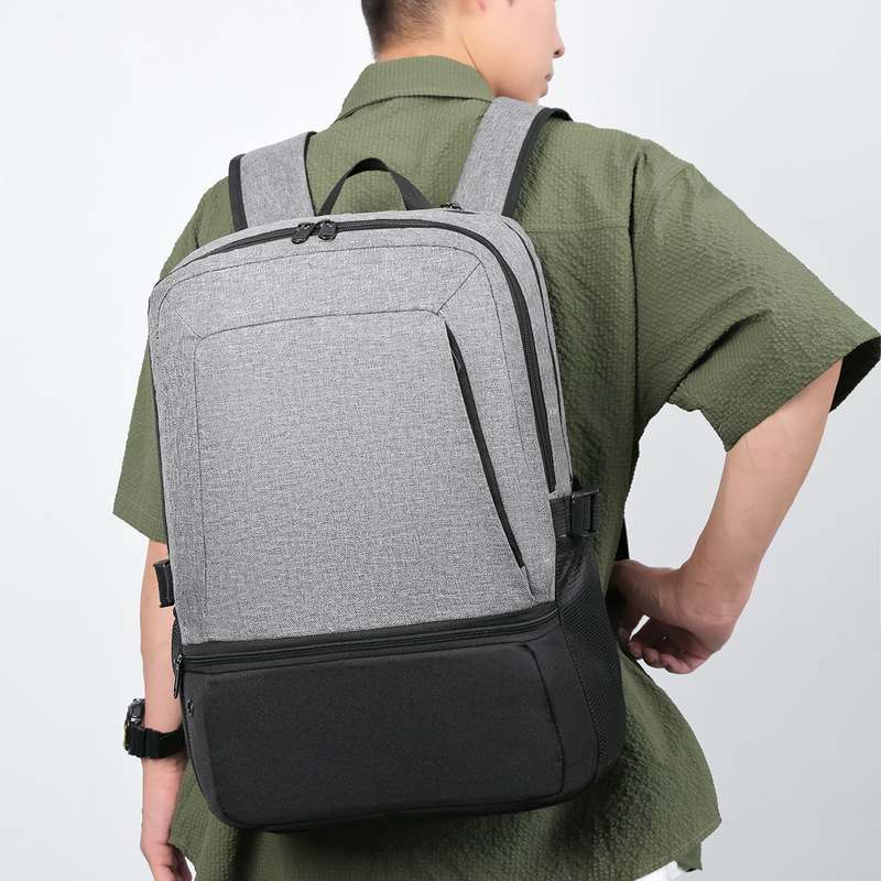 2024 Large Capacity Casual Fashion Backpack Business Commuter Laptop Bag USB Backpack Men's Backpack
