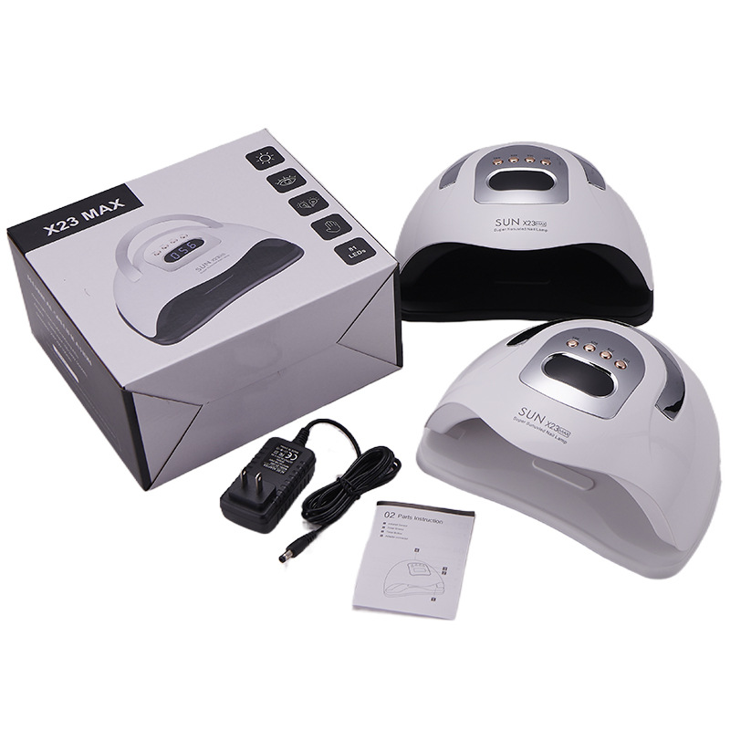 Transfronterizo de alta potencia lámpara de horneo de manicuras 380W esmalte de uñas máquina de tratamiento de uñas luz portátil luz de tratamiento de uñas