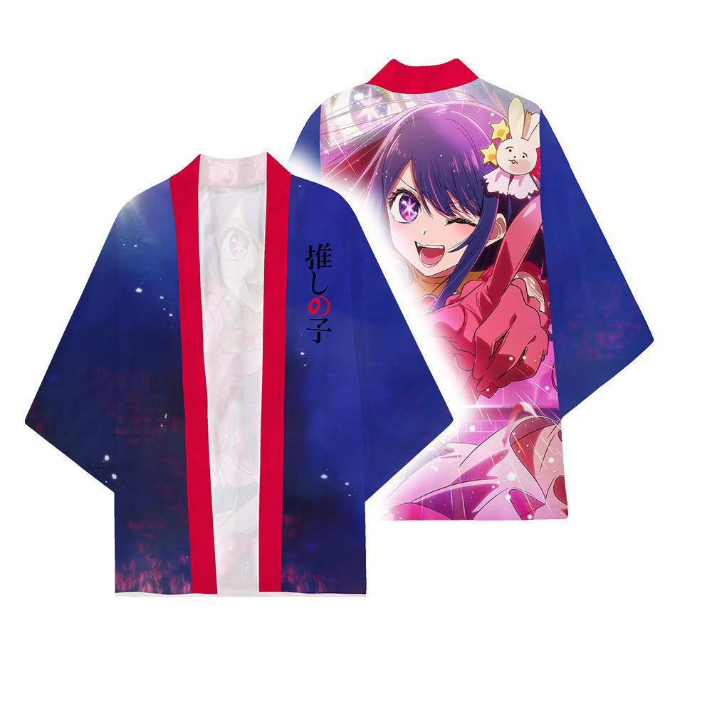 키드 I 푸시 기모노 망토 008