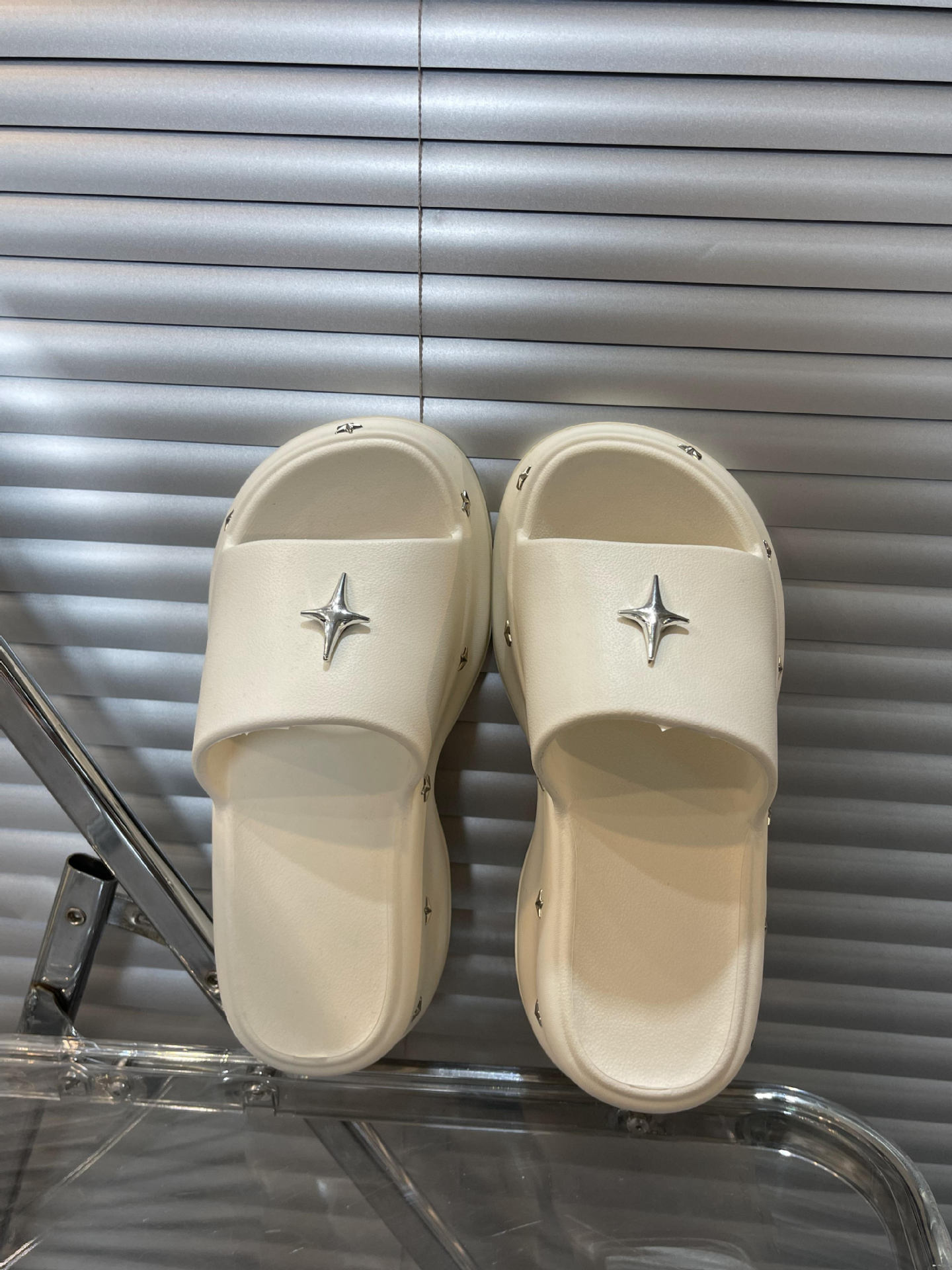 화이트 802 사각 별 (별)