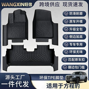 Suitable for Fangchengbao 3/5/7/8 TPE car floor mats, 5D full coverage, threshold floor mats, original car mold, full coverage