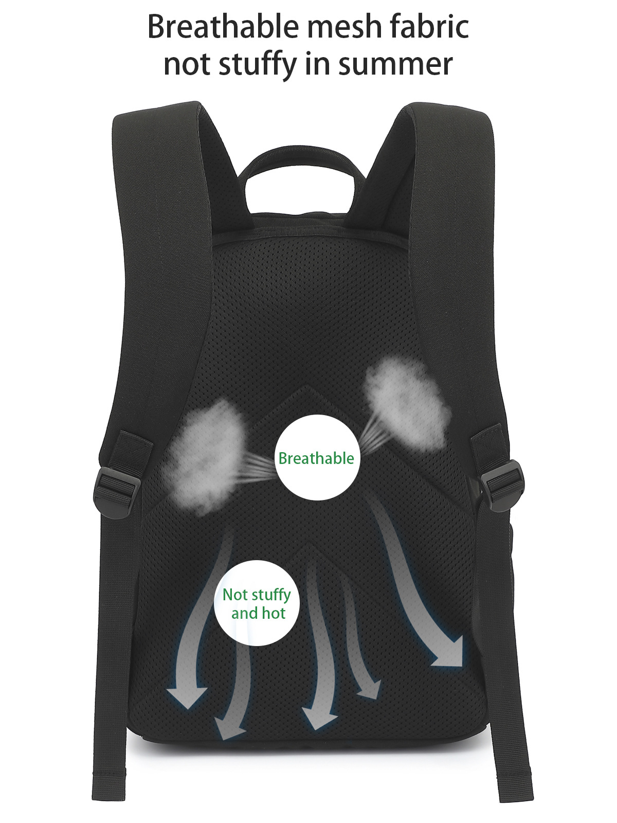 Sacoche de voyage pour ordinateur portable 14 pouces, sac à dos minimaliste pour étudiants_voghion.com