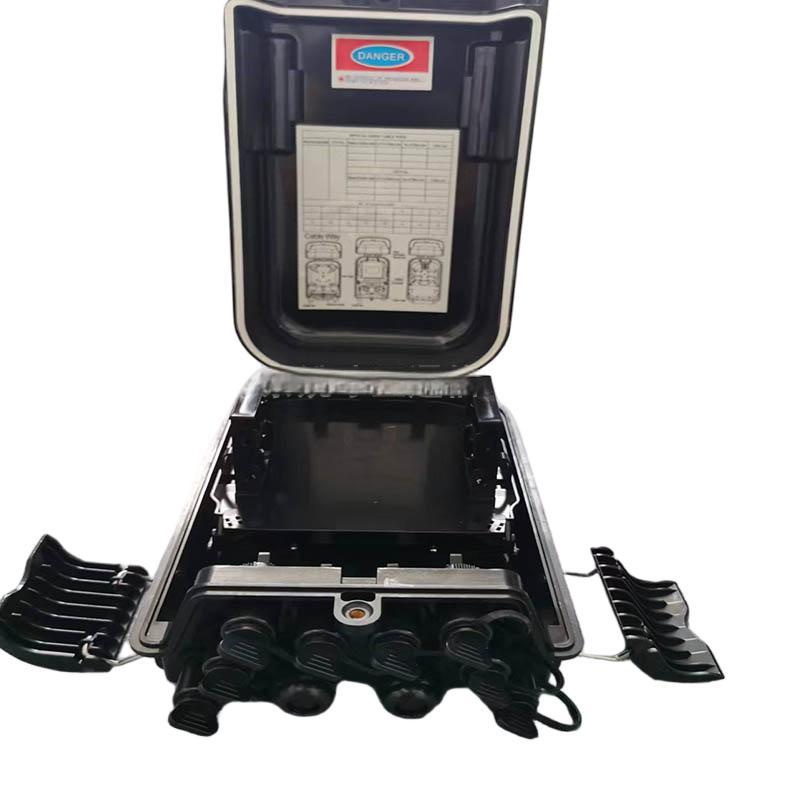 8芯外贸款黑色光缆分光箱厂家