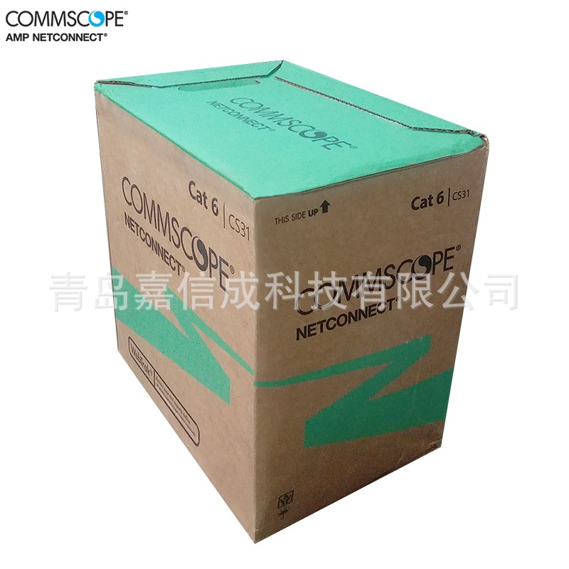 COMMSCOPE康普 六类非屏蔽网线CS31R千兆八芯CMR阻燃884023394/10
