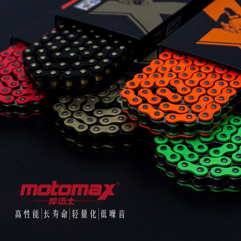 MOTOMAXモマックスWXシールリング付きオートバイチェーン、厚みのある耐摩耗性、高強度、520/525チェーンセット、チェーンホイール|undefined