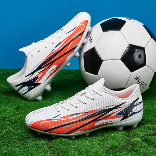 Cross-border new-style stud football shoes for men, wholesale for adults and teenagers, club training long stud sports shoes for women