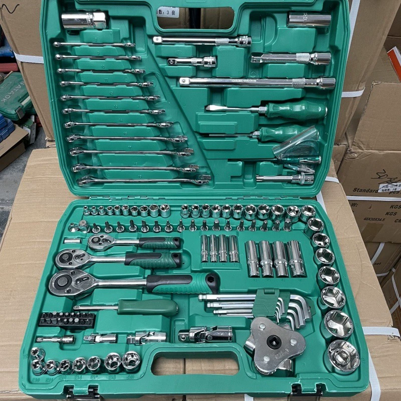 Tools set for repair, wrench, 150 pieces