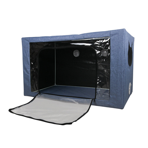 Pet atomizer box, cough respiratory disease, foldable atomizer box, cat and dog bathing and drying box manufacturer wholesale