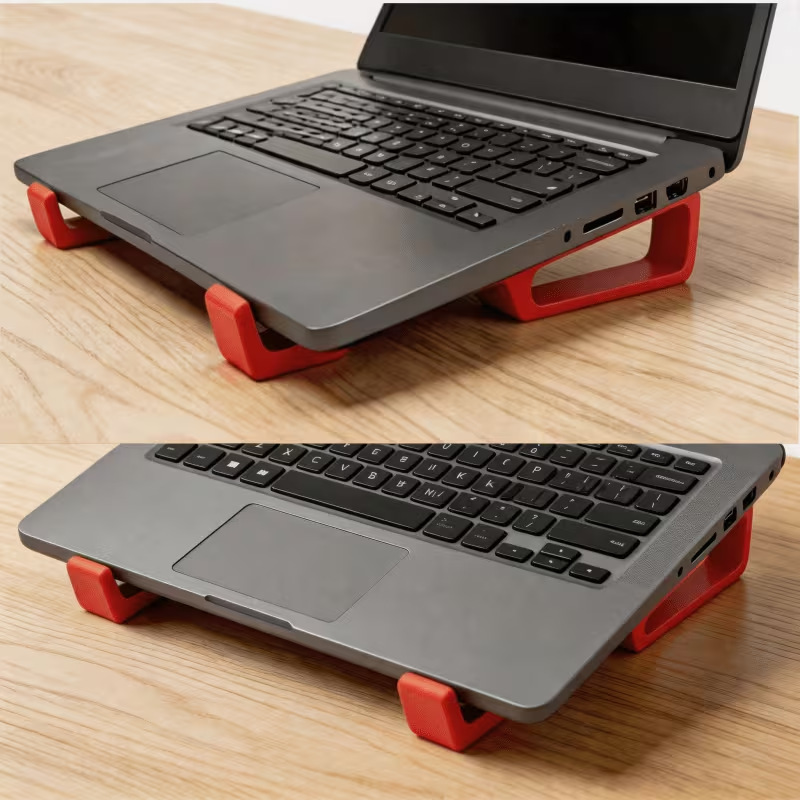Cross-border hot product: 3D printed laptop stand, cooling and height-increasing base