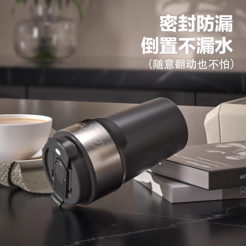 高品質コーヒーカップダブルドリンク 316 ステンレス鋼断熱カップ家庭用屋外ポータブル車ギフトウォーターカップカスタマイズ|undefined