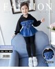 Spring children's autumn denim set, 2023 collection, children's clothing, Korean style, suitable for teen