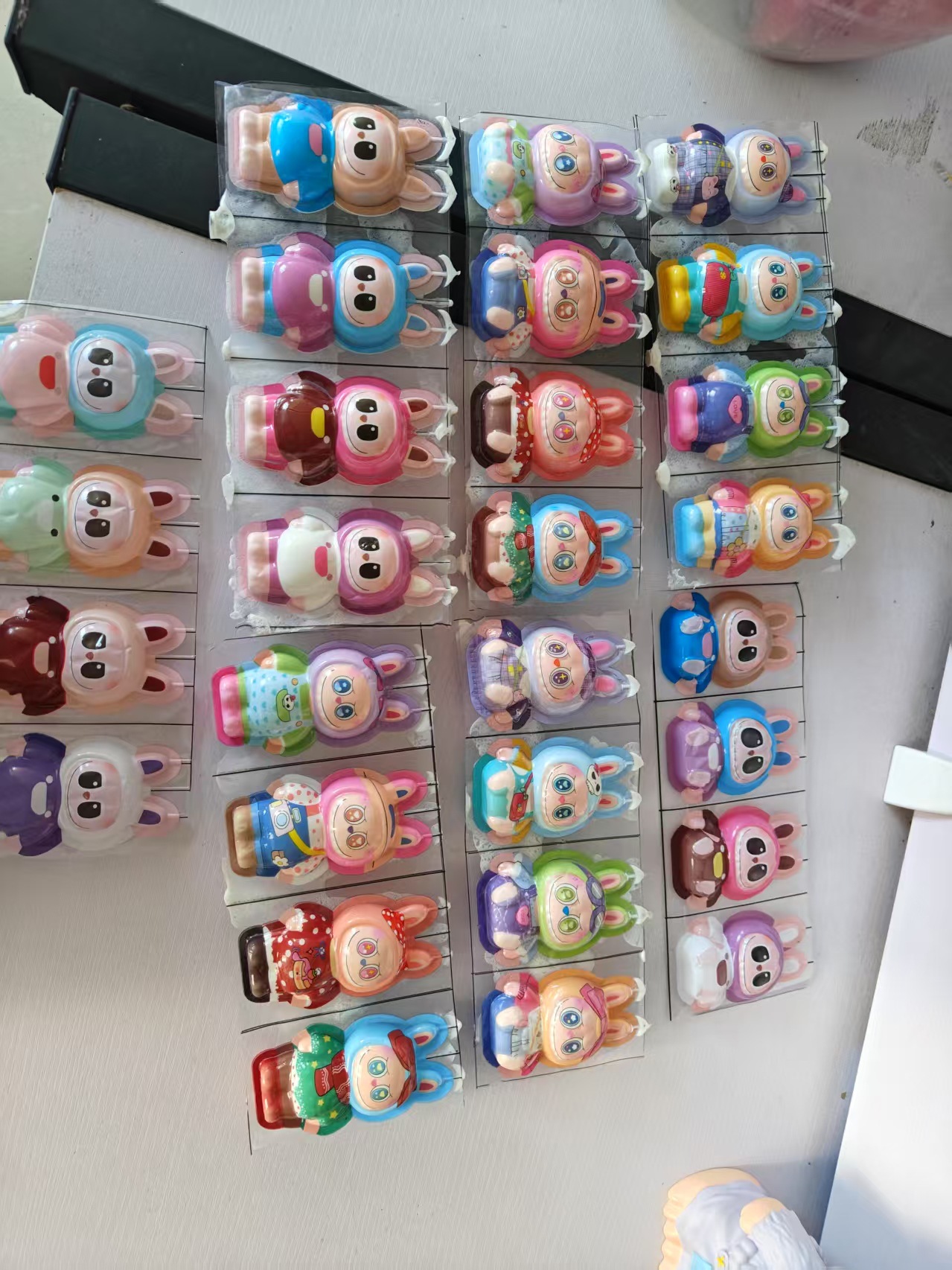 라부부 혼합머리