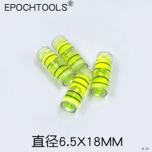 【6.5*18mm】厂家直供各种圆柱水平仪 管式水平泡 相框水准泡