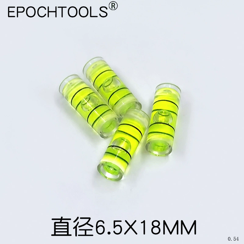 [6,5*18 мм] производители напрямую поставляют все виды цилиндрических измерителей уровня трубки пузырь уровня фоторамки пузырь уровня