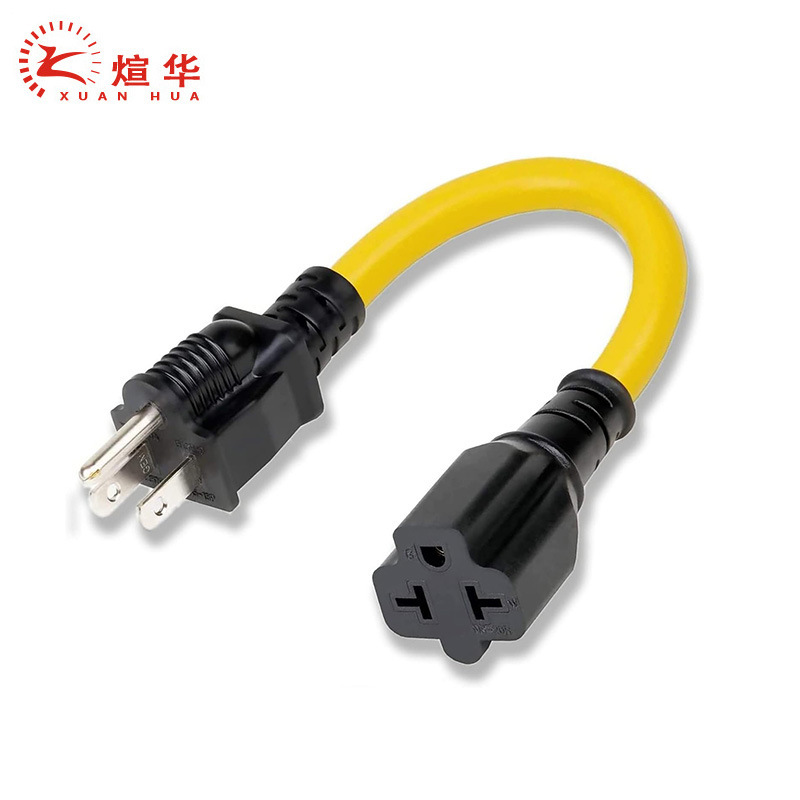 Us Ac Plug Adapter 5-15P 4 in 1] Conversion Plug