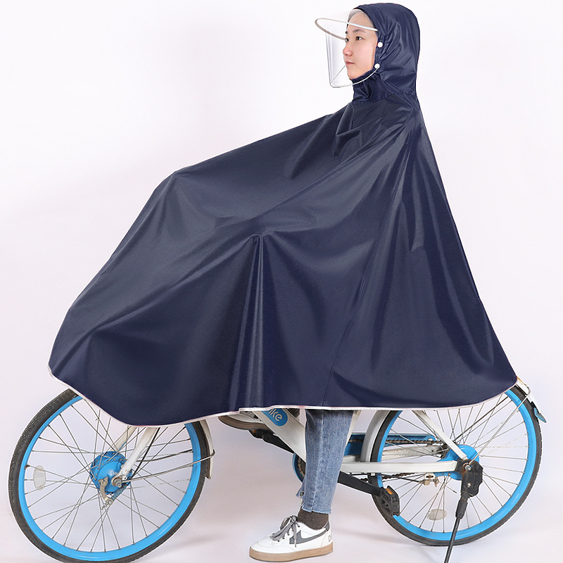 Impermeables, bicicletas, estudiantes de secundaria y preparatoria, modelos de crecimiento para hombres y mujeres, ciclismo individual de cuerpo completo, bicicleta de montaña, poncho
