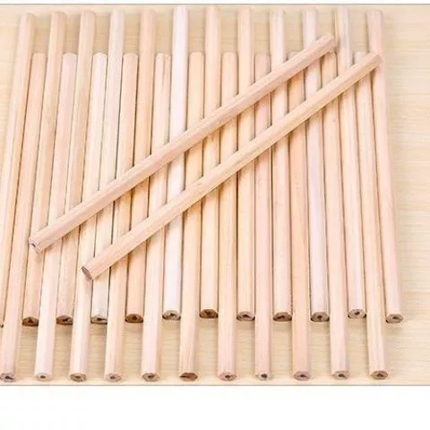 Шестиугольные треугольные деревянные карандаши, детские канцелярские товары, креативные экологичные инструменты для рисования, деревянные карандаши, ручки для рисования, оптом