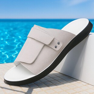 B 61072 Driving Slippers Summer Youth Fashion �ļ��r����Ь