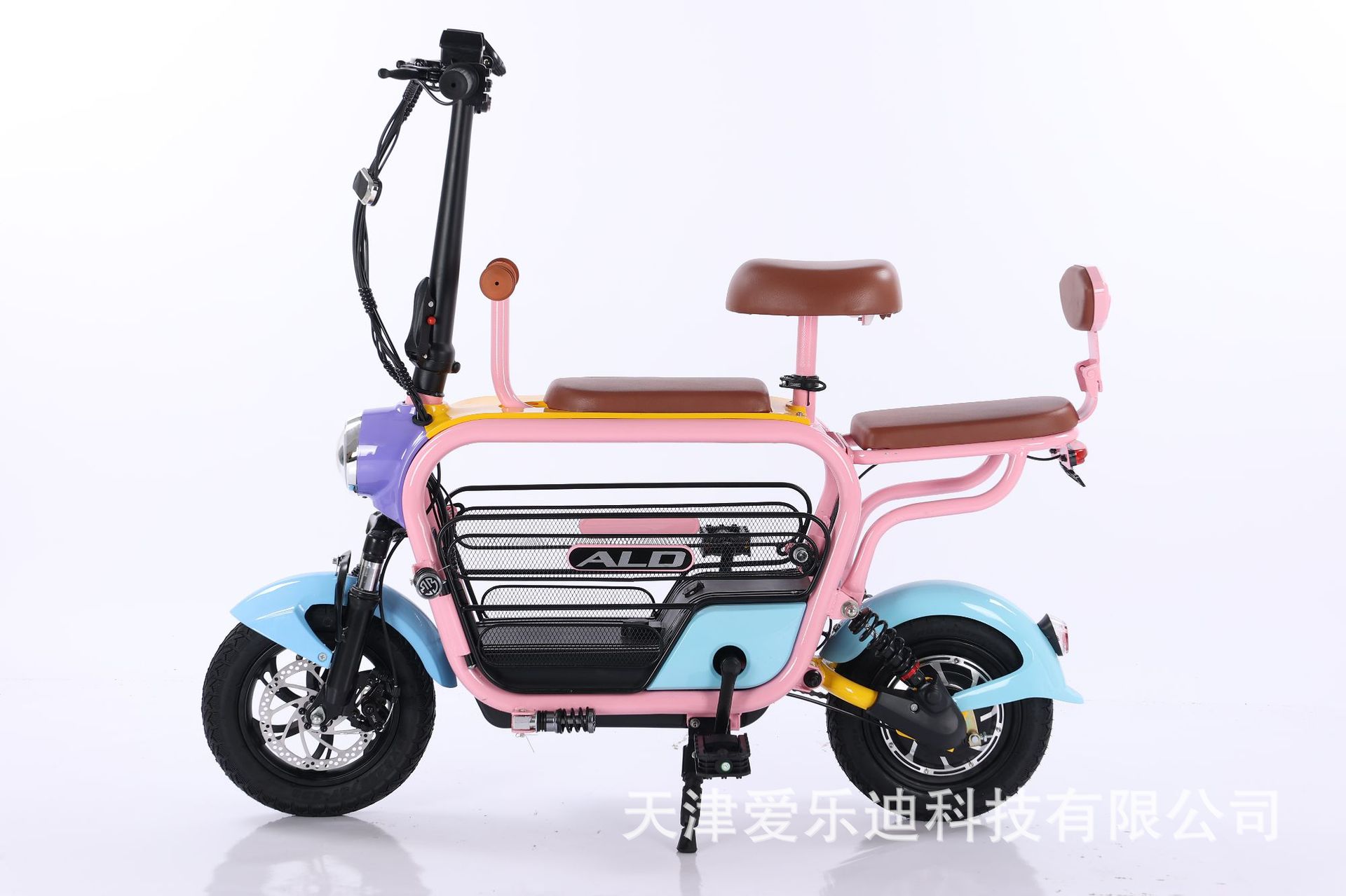 新款两轮宠物锂电车 