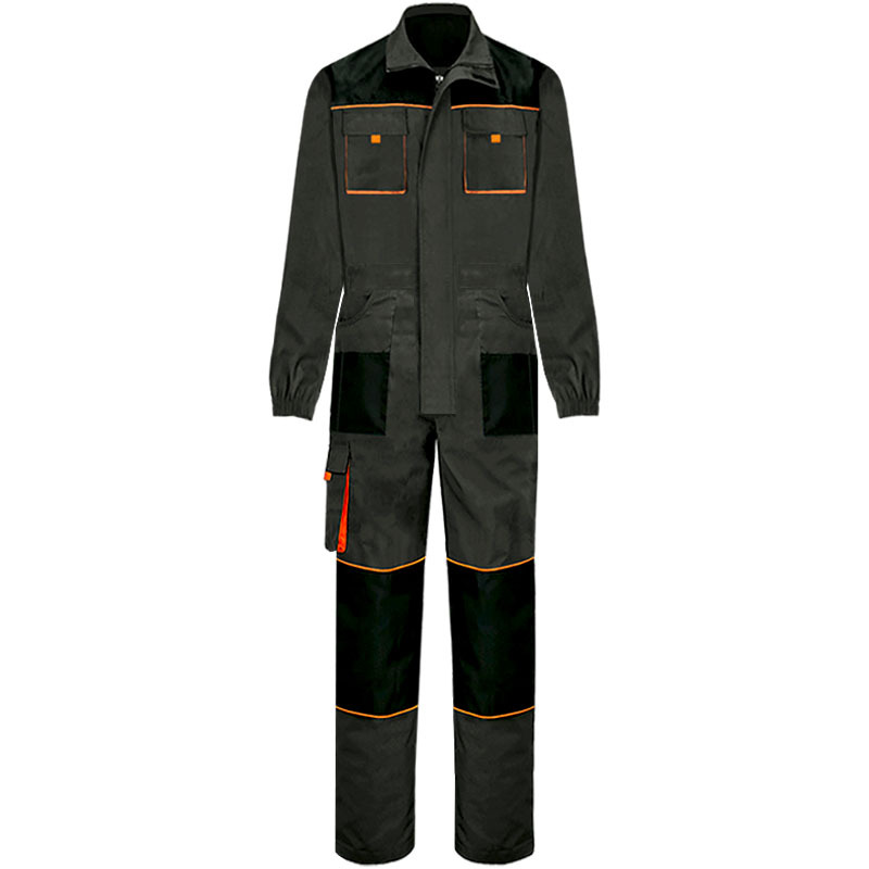 Herrenbekleidung Arbeitskleidung Große Größe Amerikanischer Retro-Herren-Overall mit mehreren Taschen und Hosenträgern_voghion.com