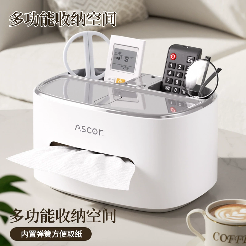 Коробка для салфеток, бумажное полотенце, рабочий стол, гостиная, журнальный столик, салфетка, многофункциональное хранилище для пульта дистанционного управления, доступная роскошь, новый стиль 2025 года высокого класса