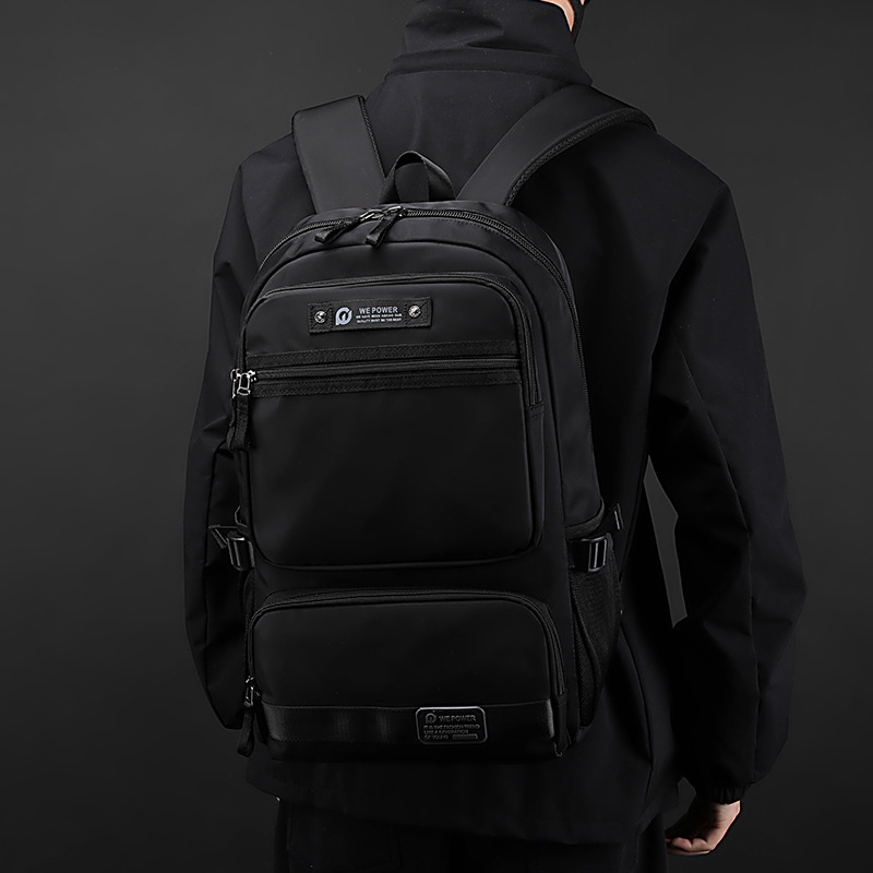 WEPOWER nueva mochila casual para hombre, bolso para computadora portátil de cercanías, mochila de viaje de negocios de gran capacidad