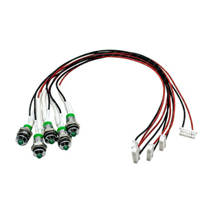 ���ƽ���LEDָʾ������ 8mm�O���\�����ָʾ���B�Ӿ�