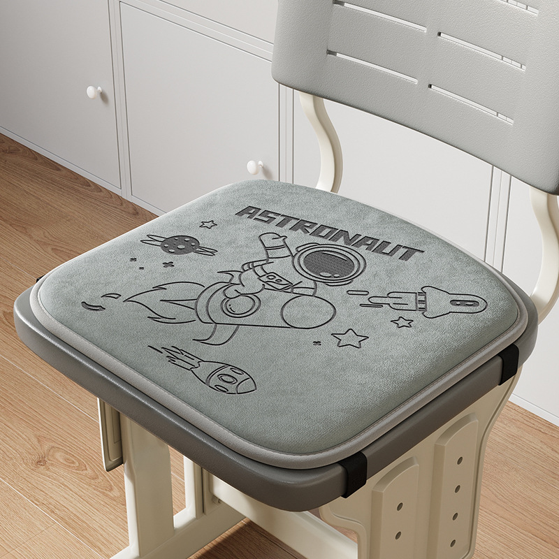Estudiante aula silla cojín verano espuma de memoria transpirable dormitorio taburete silla cojín largo sentado no cansado trasero cojín personalizado