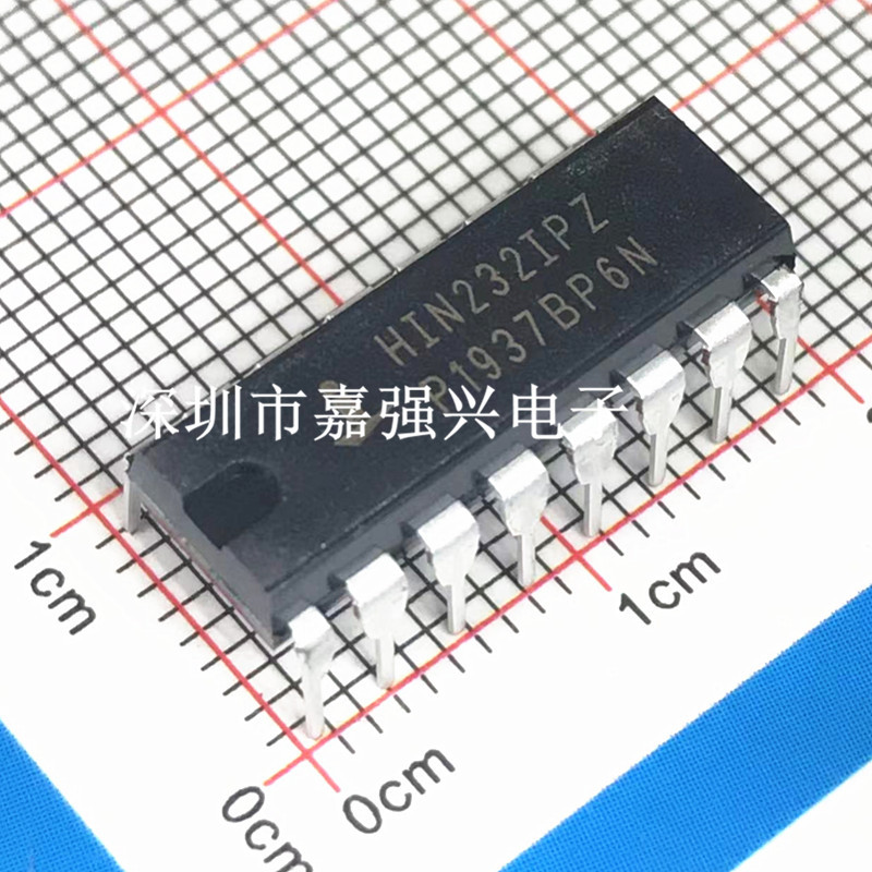 全新 HIN232IPZ DIP-16直插贴片IC芯片运算放大接收收发器电子料