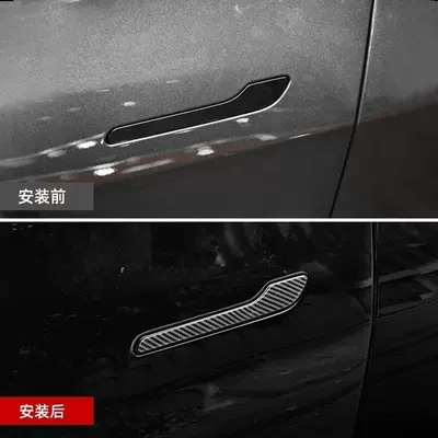 model Huanxin 3/Y Door Handle: Body sticker