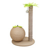 Cross -border hot -selling coconut tree cat climbing shelves swords and numbness, creating ideas, bite cat grabbing pet cat toy wholesale