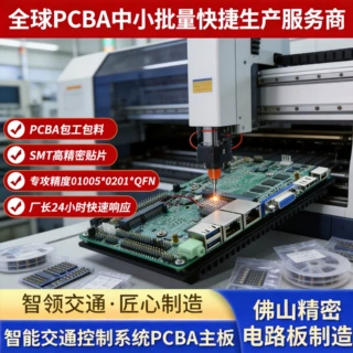 专业定制 优质高效 批量智能交通控制系统pcba电路板smt贴片加工