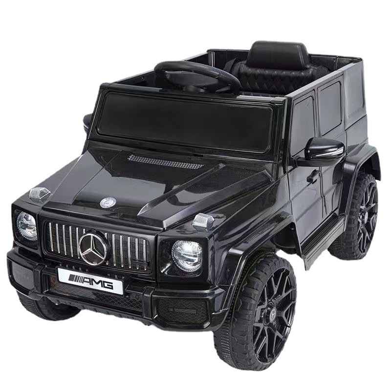 Vehículo eléctrico para niños Mercedes-Benz Big G, vehículo de control remoto, vehículo todoterreno de cuatro ruedas, cochecito de oscilación de cuatro ruedas para niños
