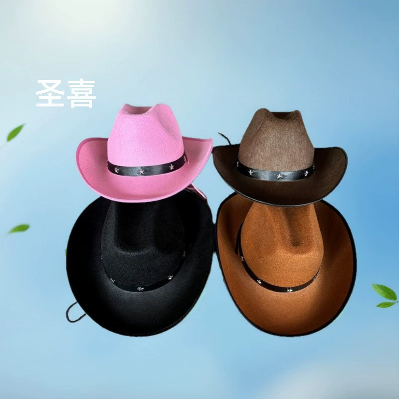 Производитель ковбойских шляп для взрослых оптом через границу, поставщик на Amazon, специализируется на популярных фетровых шляпах.