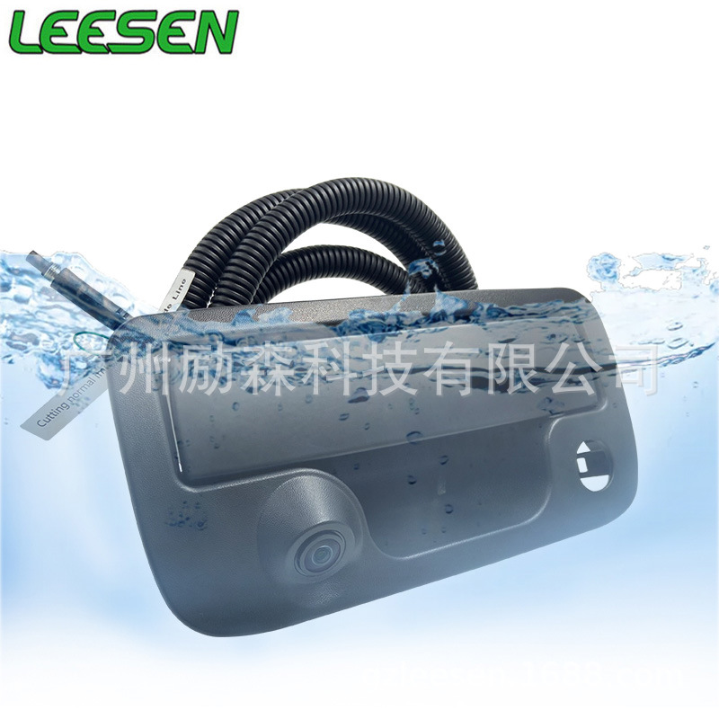 (2개) 적용 가능한 폭스 바겐 아마록 테일 게이트 핸들 카메라 HD 방수 픽업 도어 핸들 후면 이미지 반전